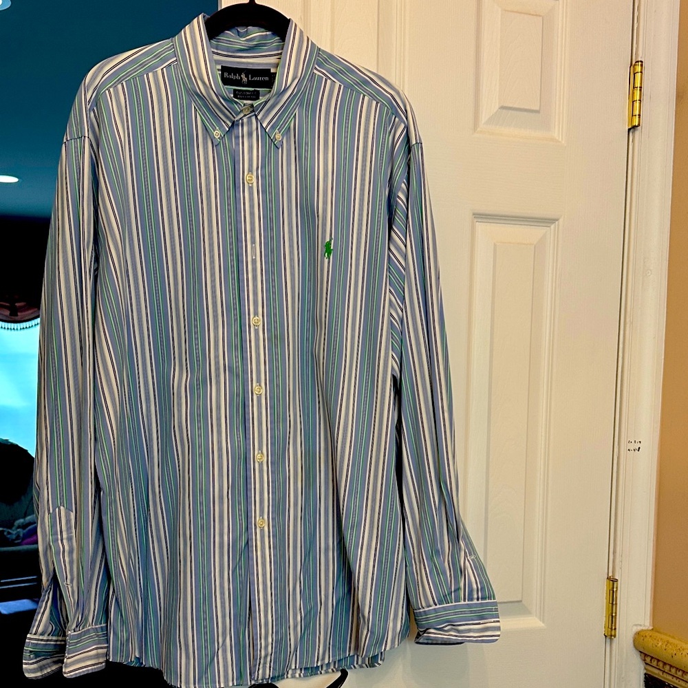 Ralph Lauren Men's Multicolor Striped Shirt XL